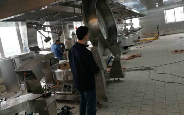 乾宗食品有限公司新廠房裝修項(xiàng)目進(jìn)入機(jī)電安裝調(diào)試階段