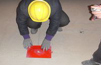 設(shè)計(jì)方案現(xiàn)場(chǎng)放線、交底